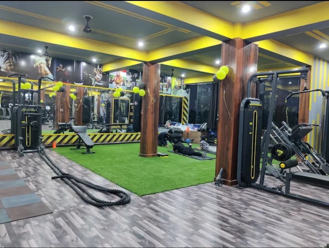 Inside Fight 2 Fit Gym — premium equipment, turf training area and modern facilities